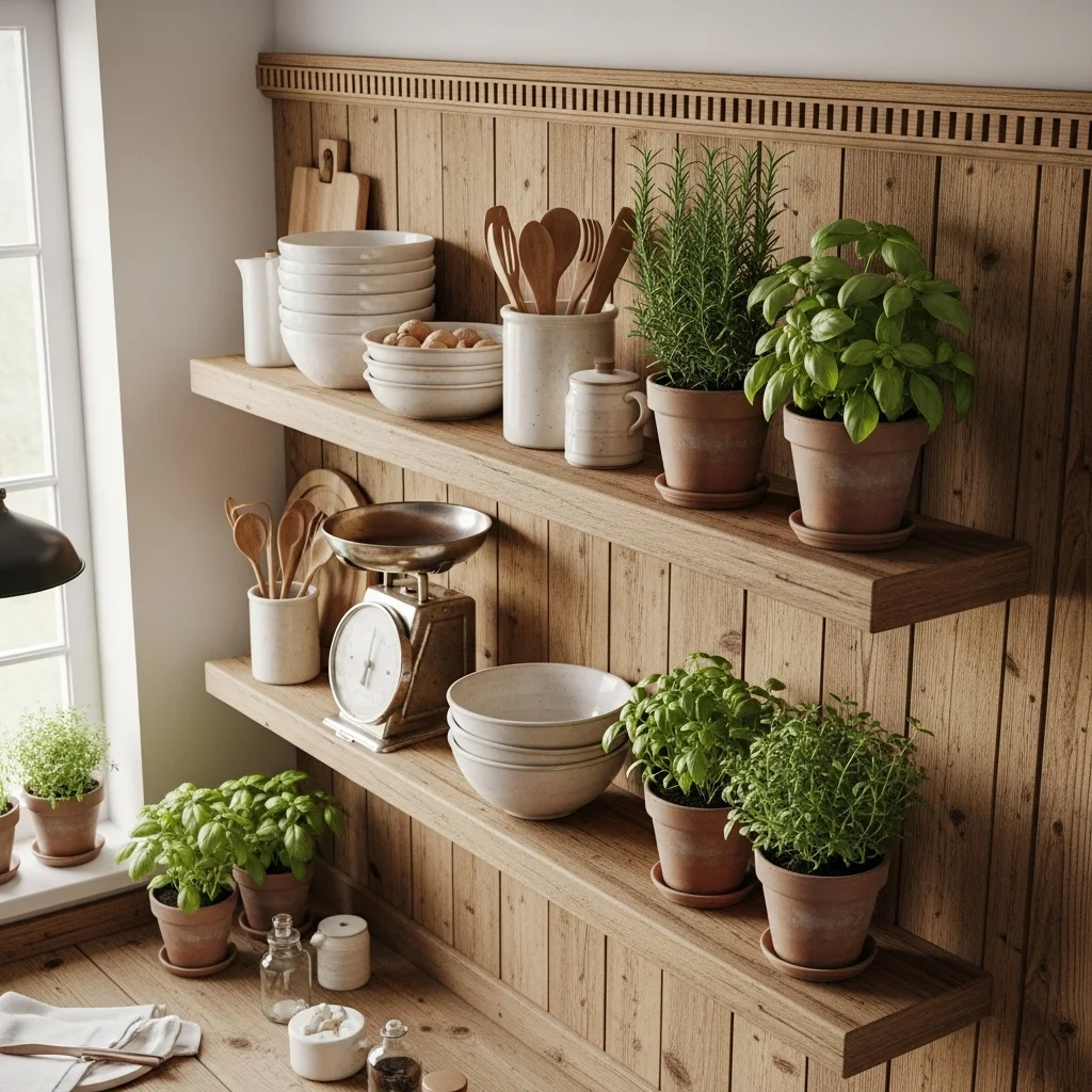 Add Wooden Accents or Panels