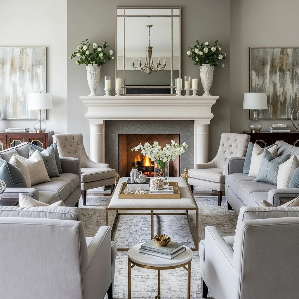 Add a Fireplace as a Grand Centerpiece