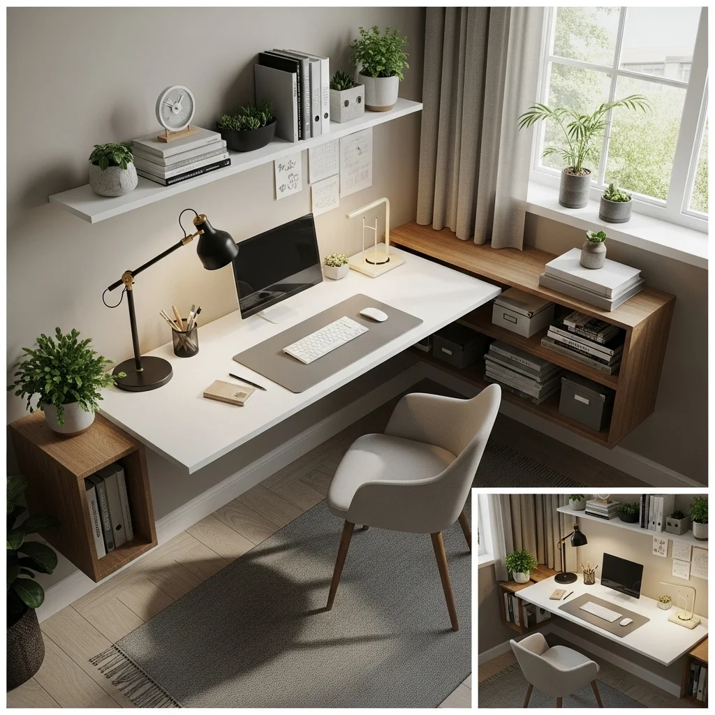  Add a Floating Desk for Functionality