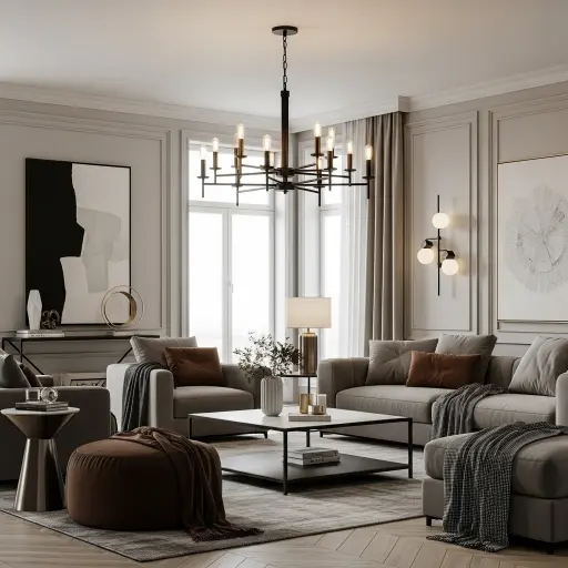 Add a Statement Chandelier