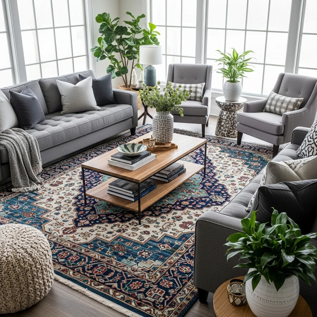 Add a Statement Rug