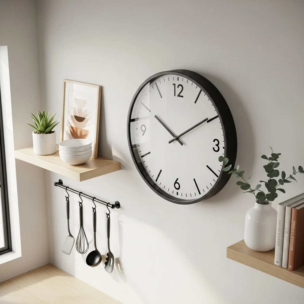 Add an Oversized Clock