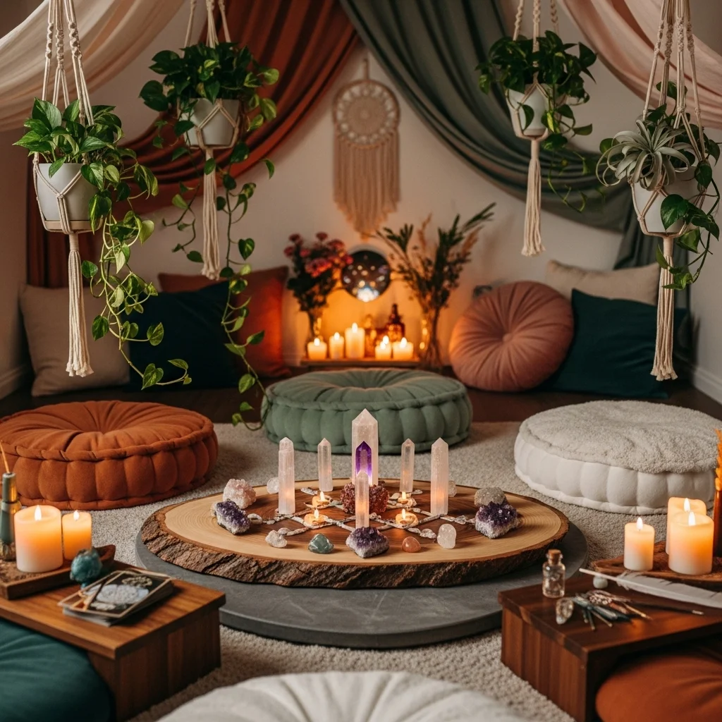  Bohemian Oracle Library with Rolling Ladder