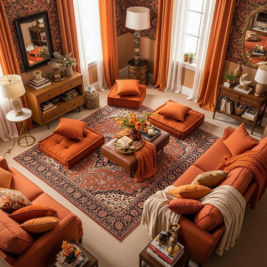 Burnt Orange — Warm and Energetic