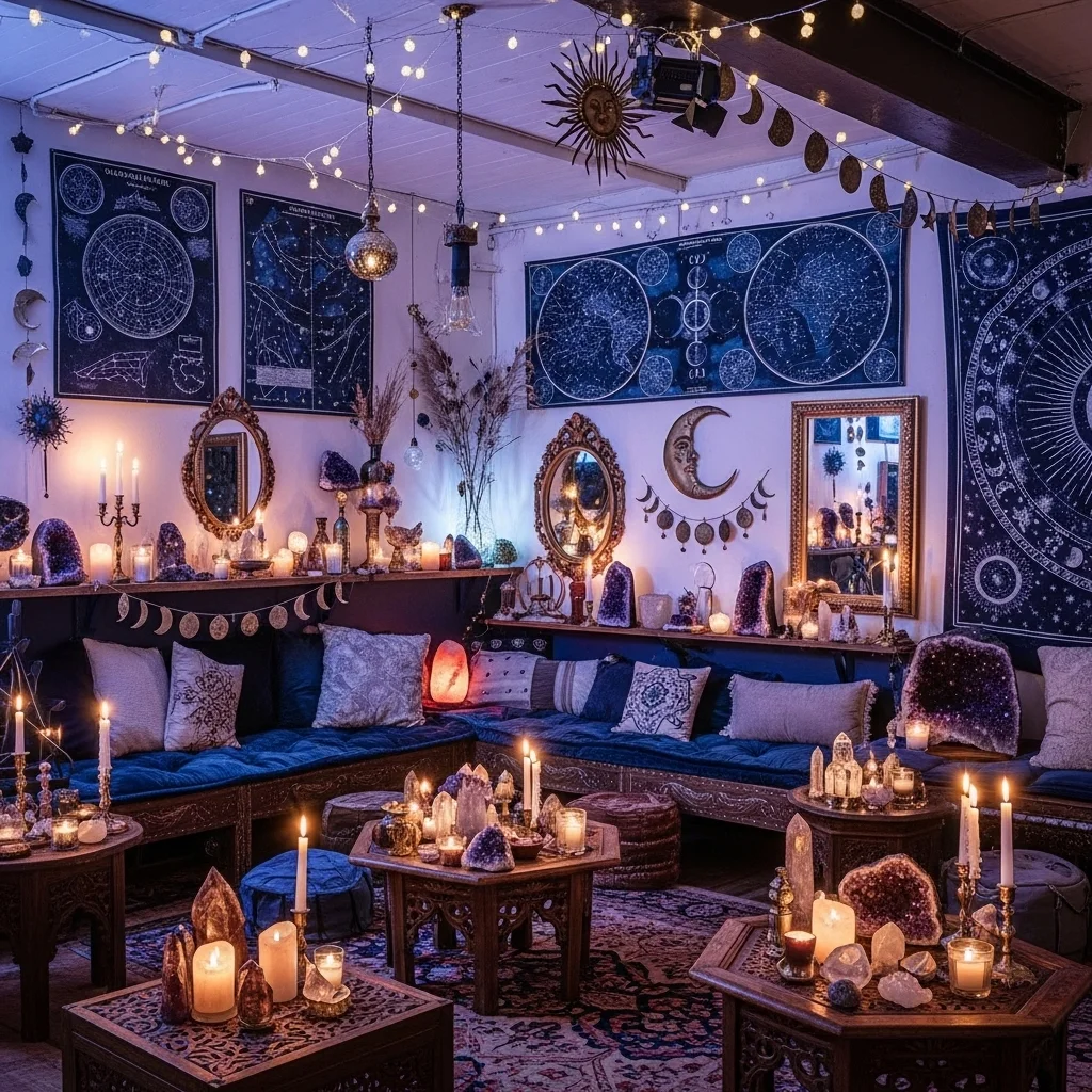 Celestial Sorcery Loft with Star Maps