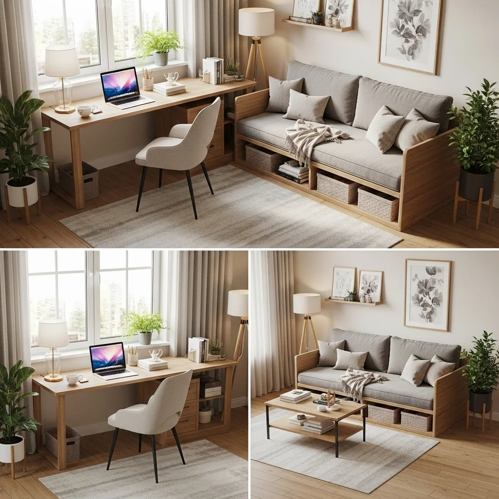 Choose Dual-Purpose Furniture