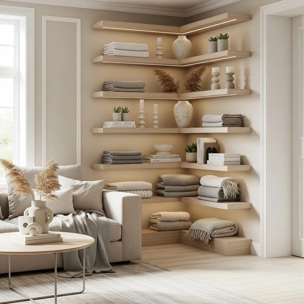 Corner Shelving Units