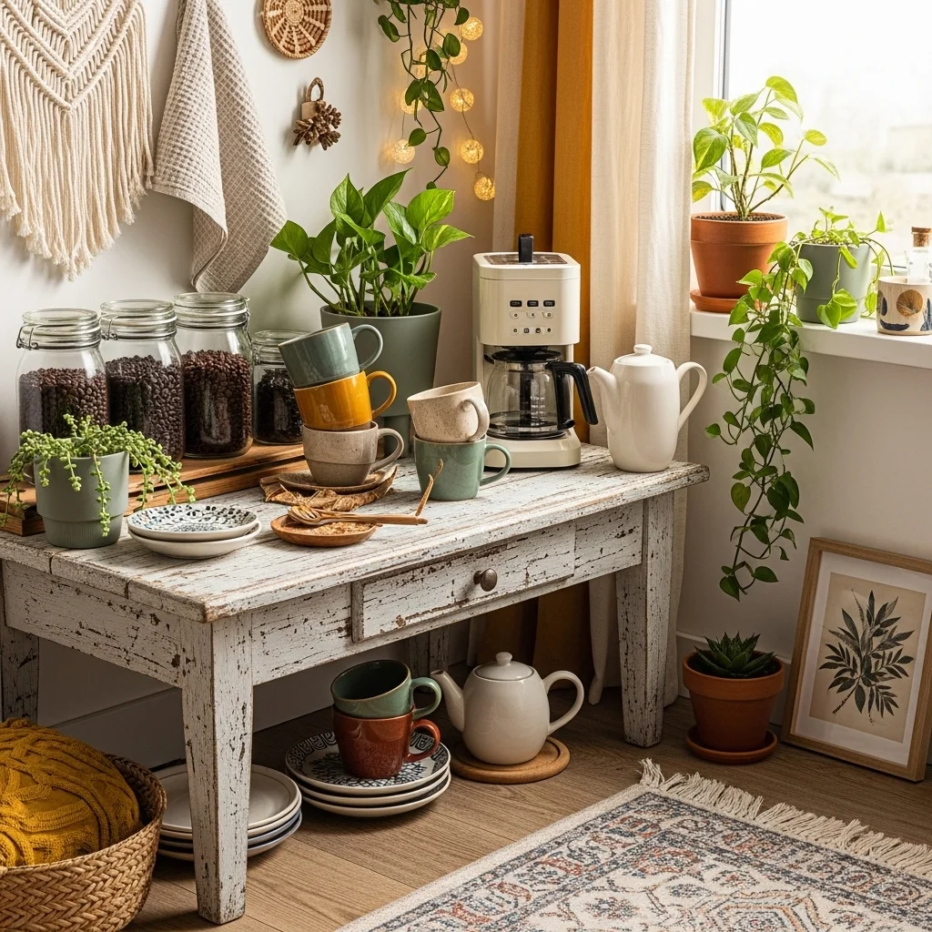 Create a Coffee or Tea Corner