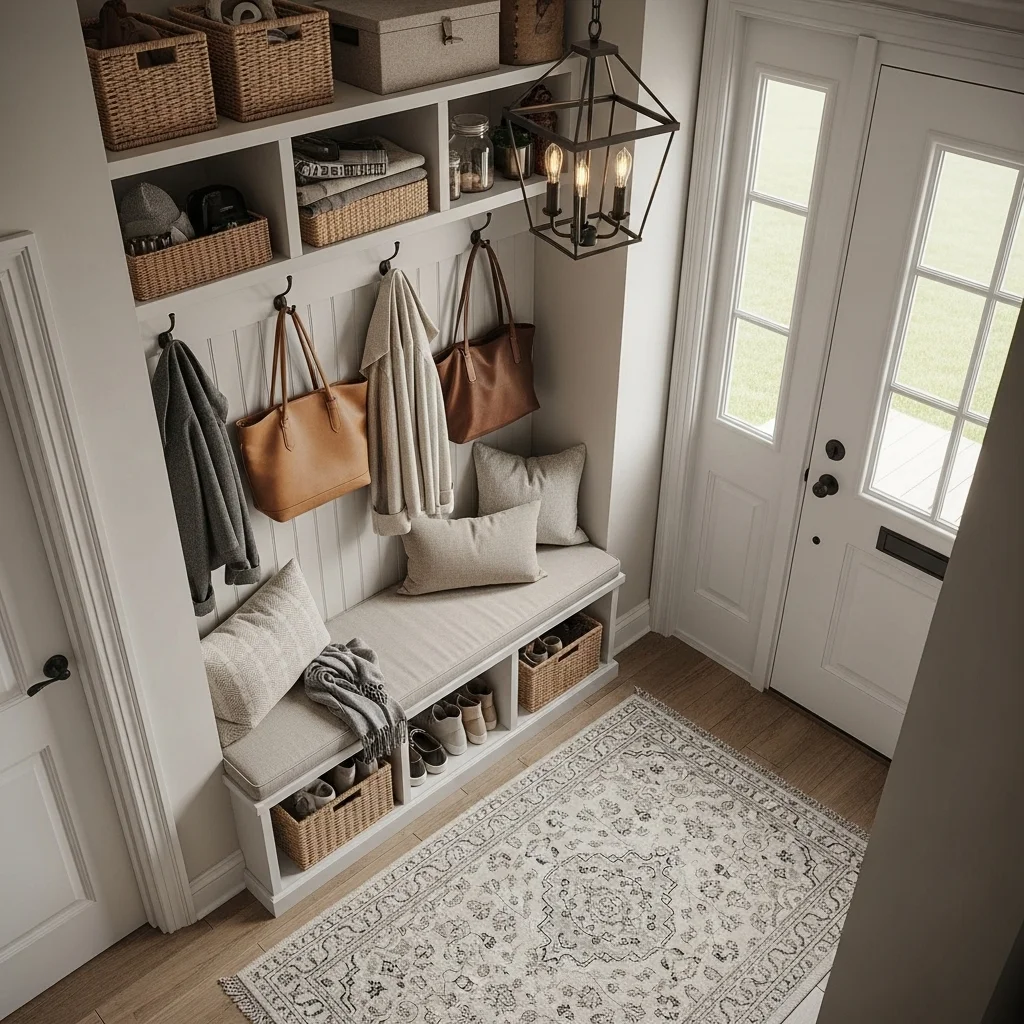  Create a Mini Mudroom Zone
