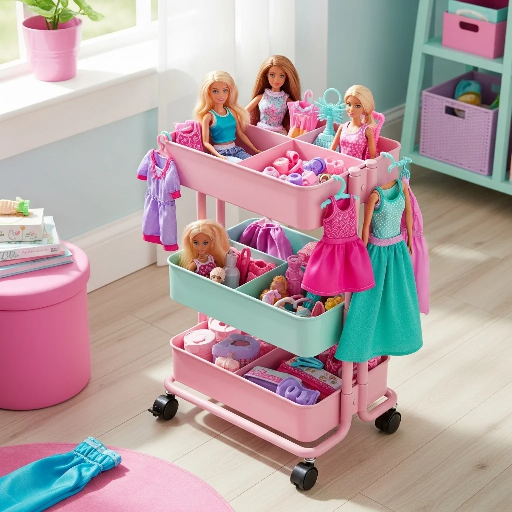  Create a Rolling Storage Cart