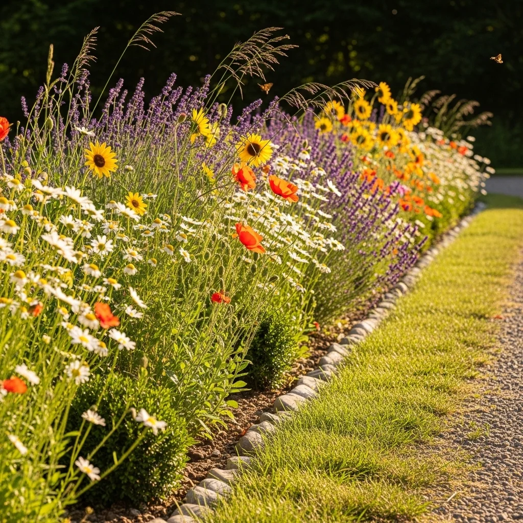 Create a Wildflower Strip for Natural Beauty