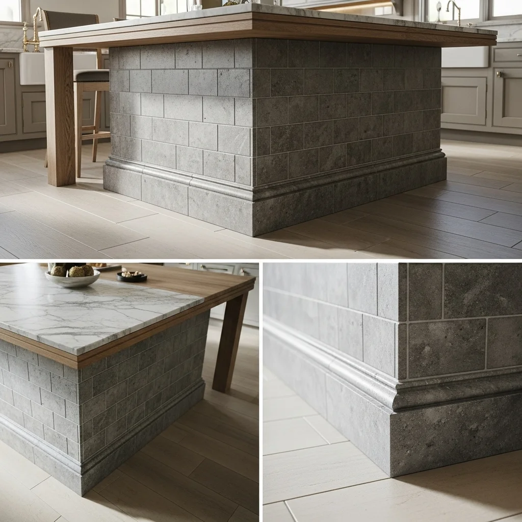  Include Stone or Tile Skirting