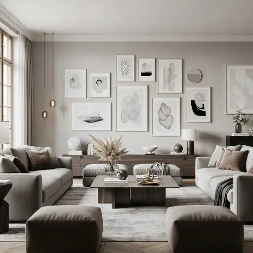  Include a Neutral Art Gallery Wall