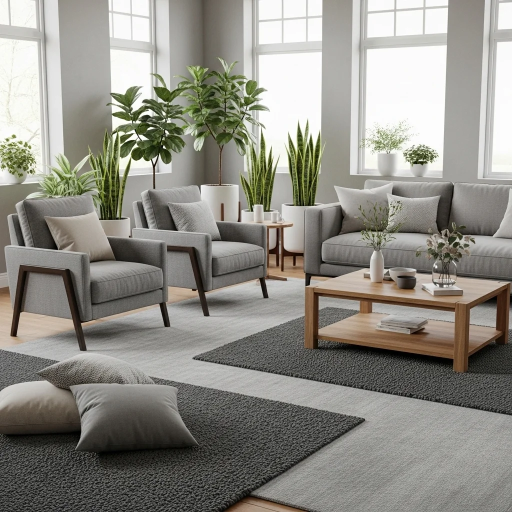 Incorporate Grey Accent Chairs