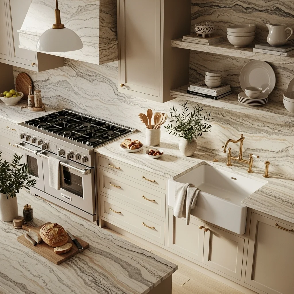 Incorporate Marble or Stone Textures