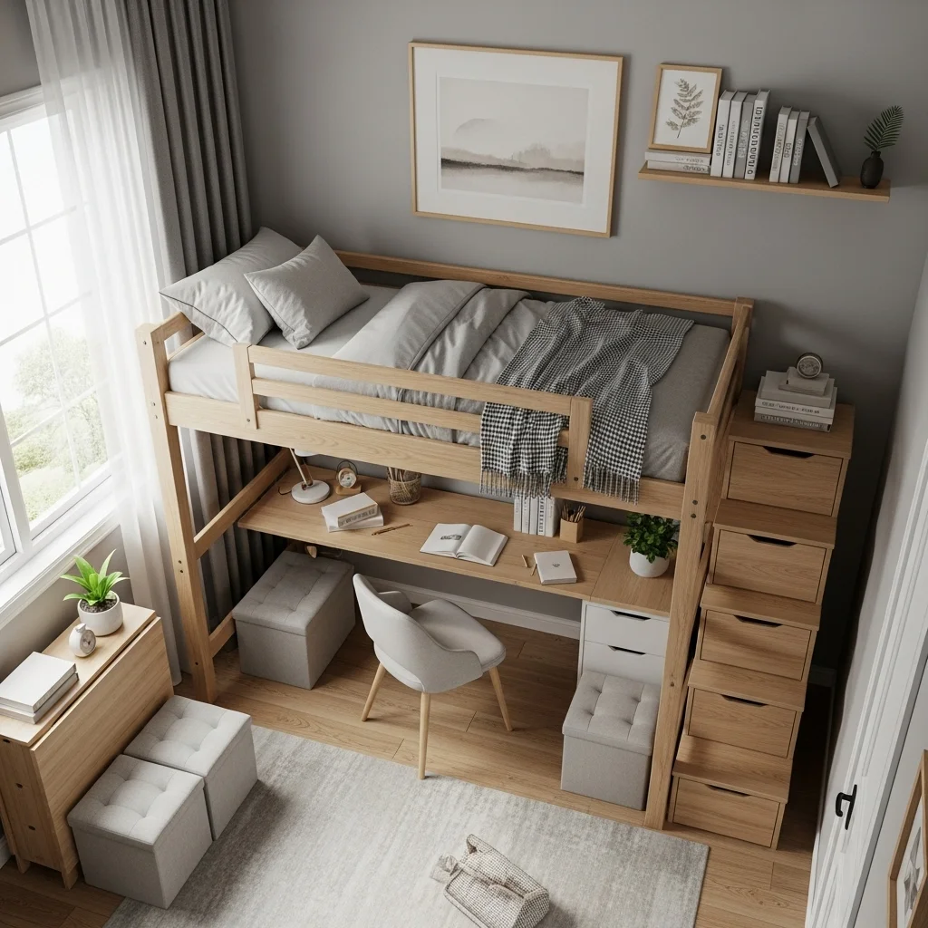 Incorporate Multi-Functional Furniture