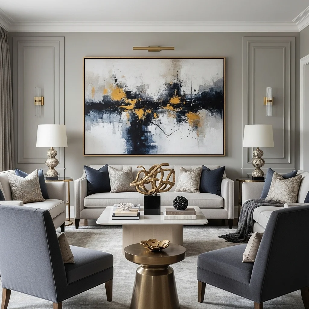  Incorporate Statement Artwork or Sculptures