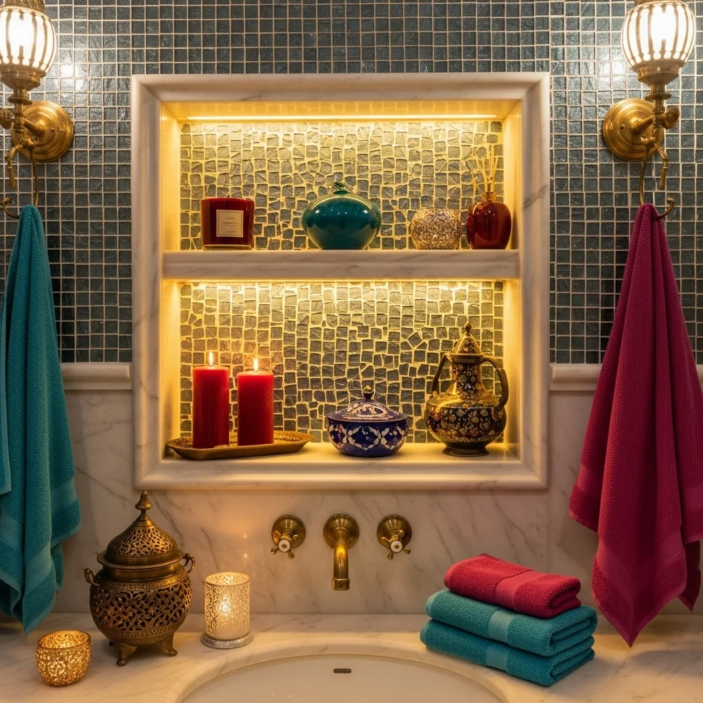 Incorporate a Built-In Niche with Lighting