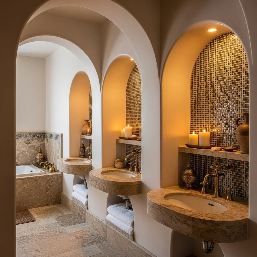 Install Arched Doorways or Niches