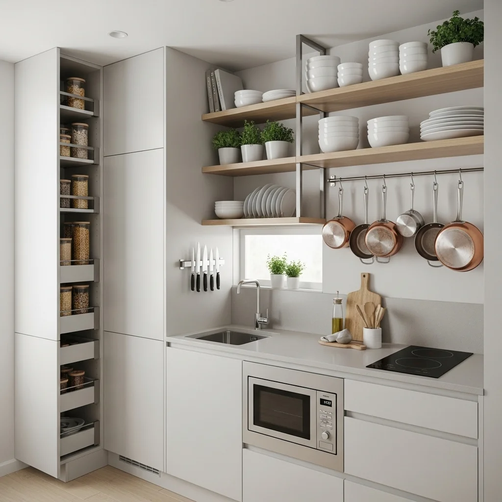 . Install Vertical Storage Solutions