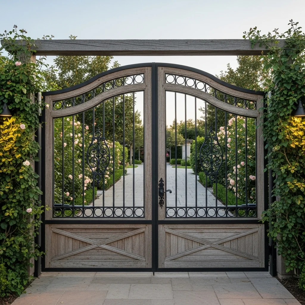  Install Wooden or Iron Garden Gates