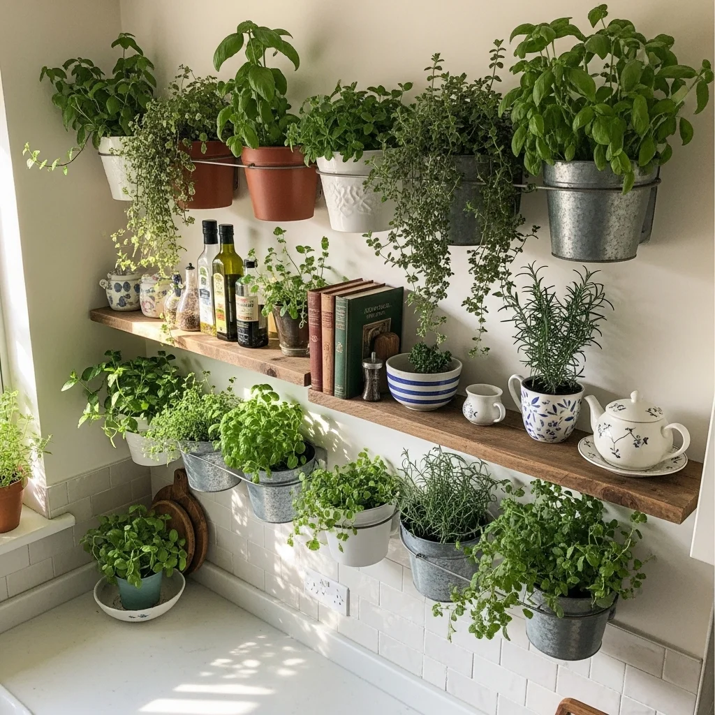Introduce Greenery with Wall Planters