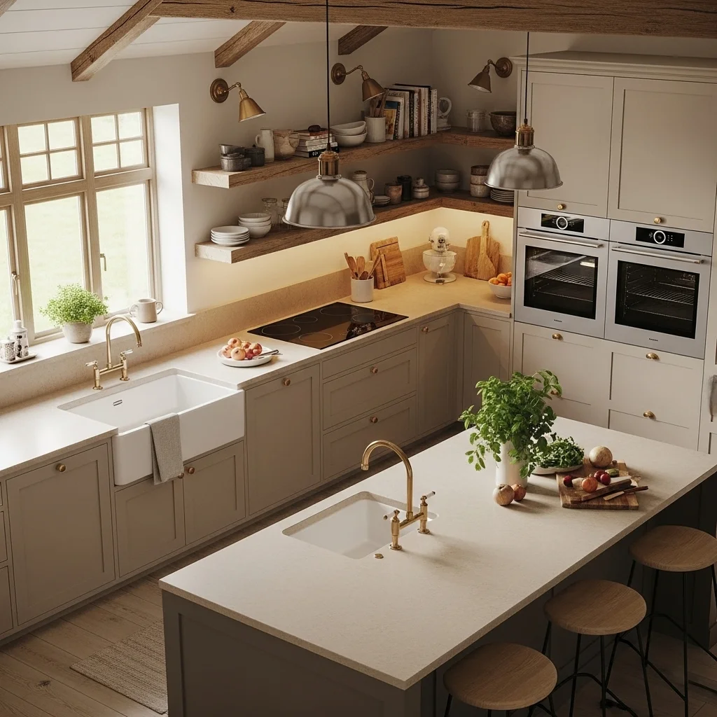 Mix Modern and Rustic Styles