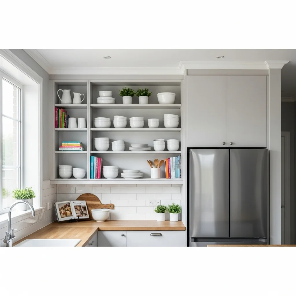 Mix Open and Closed Storage