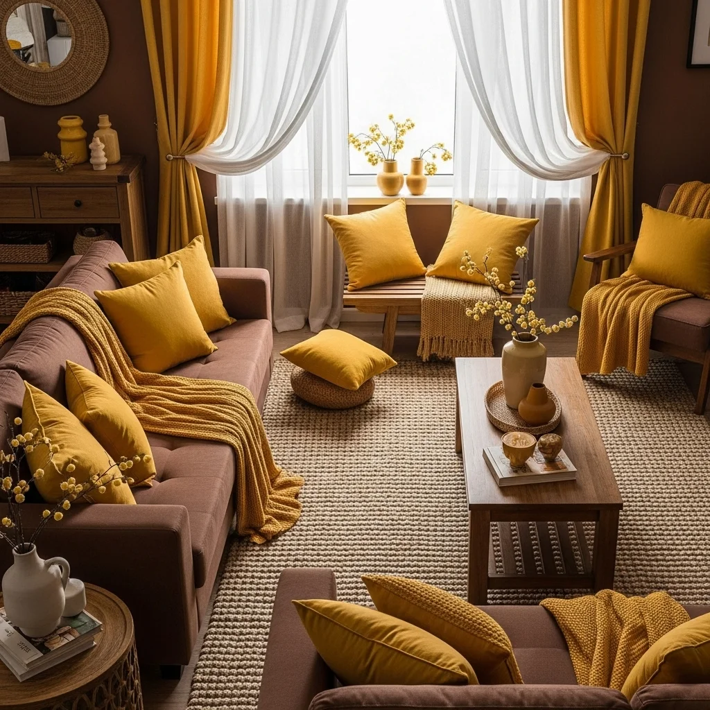  Mustard Yellow — Vibrant Yet Cozy