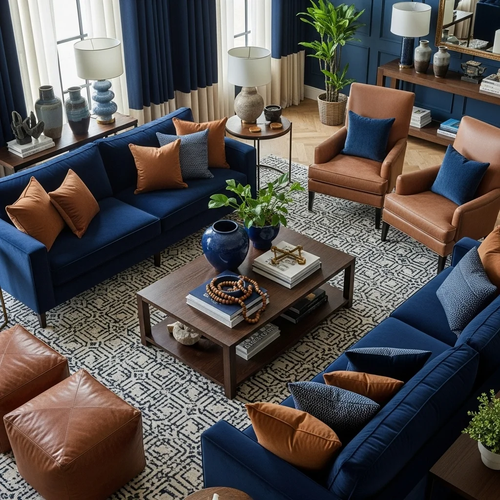 Navy Blue — A Bold and Balanced Contrast