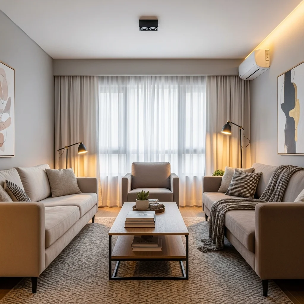 Pair Grey with Warm Neutrals