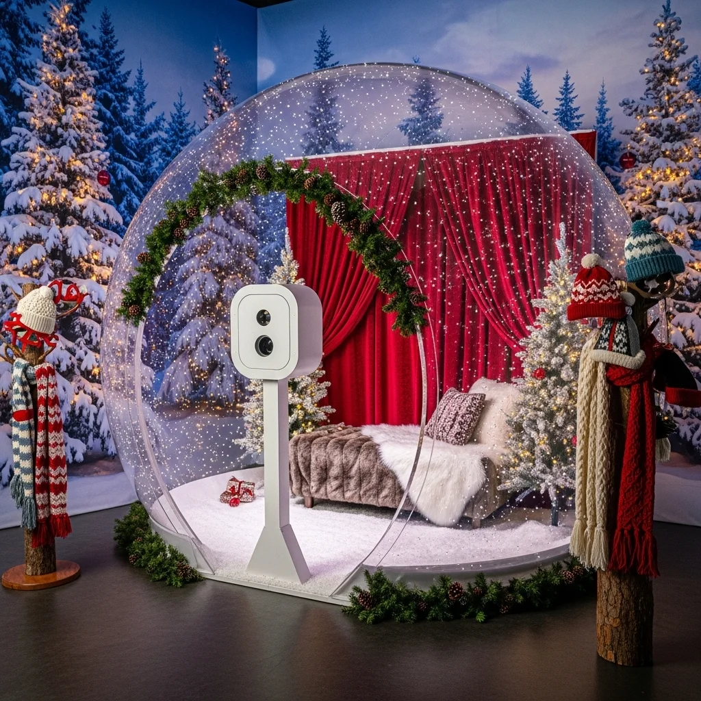 Snow Globe Photo Booth