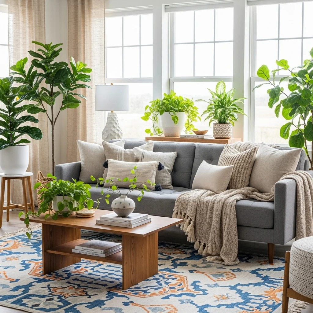 Style with a Patterned Rug