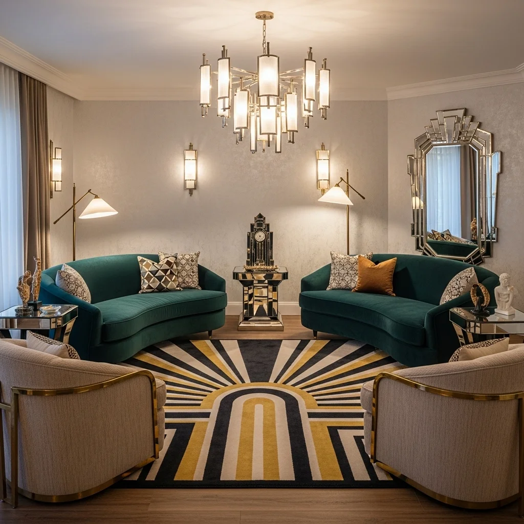 Use Curved Furniture Silhouettes