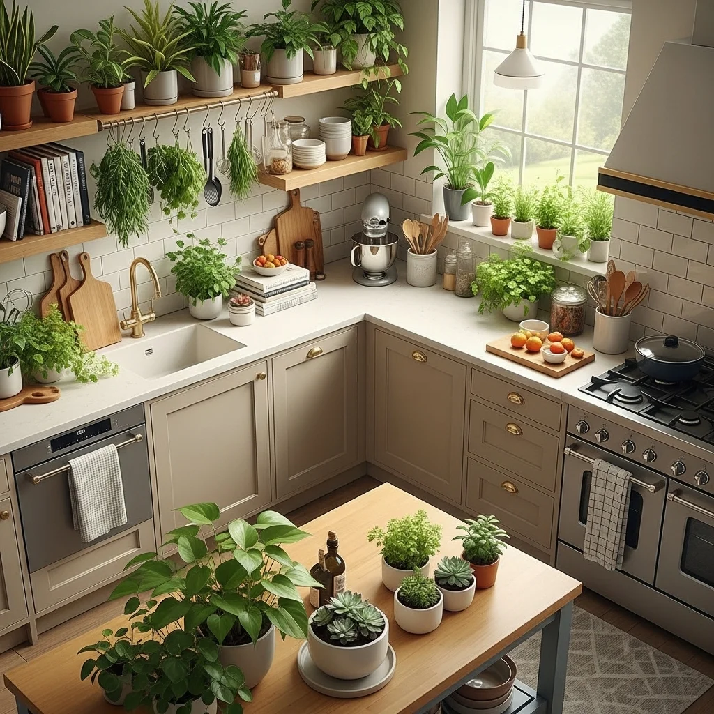  Use Greenery for Freshness Use Greenery for Freshness Use Greenery for Freshness