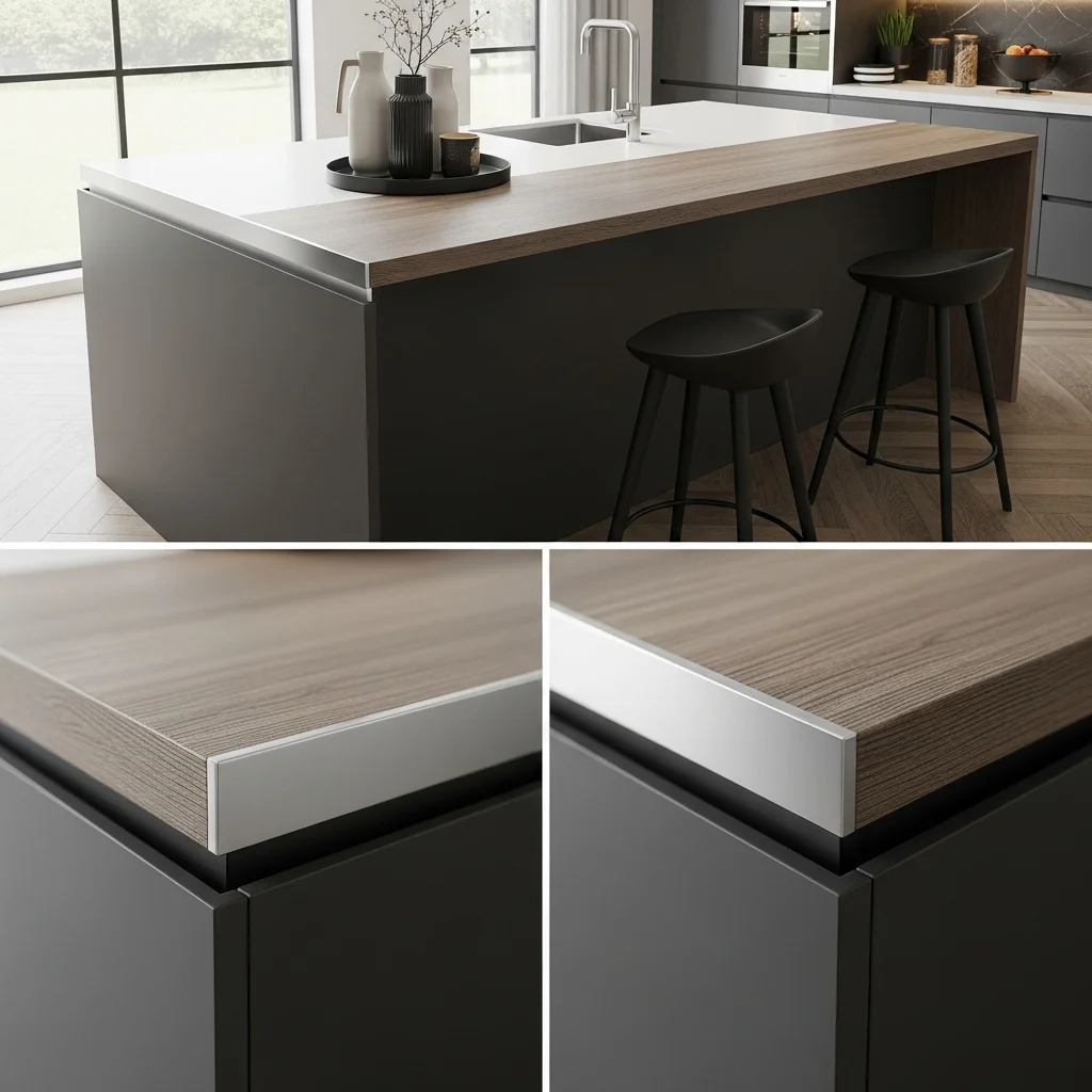 Use Metal Edge Trim for a Modern Edge