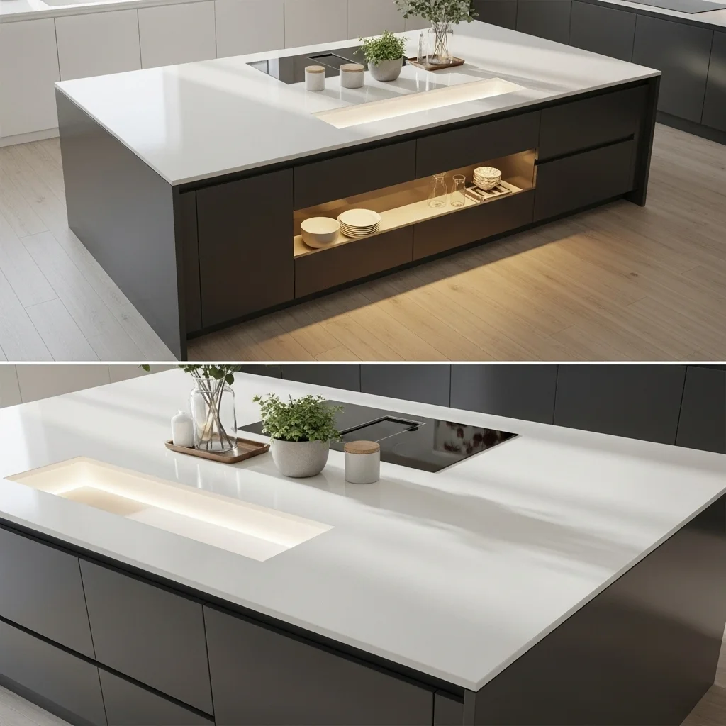  Use Recessed Toe Kicks