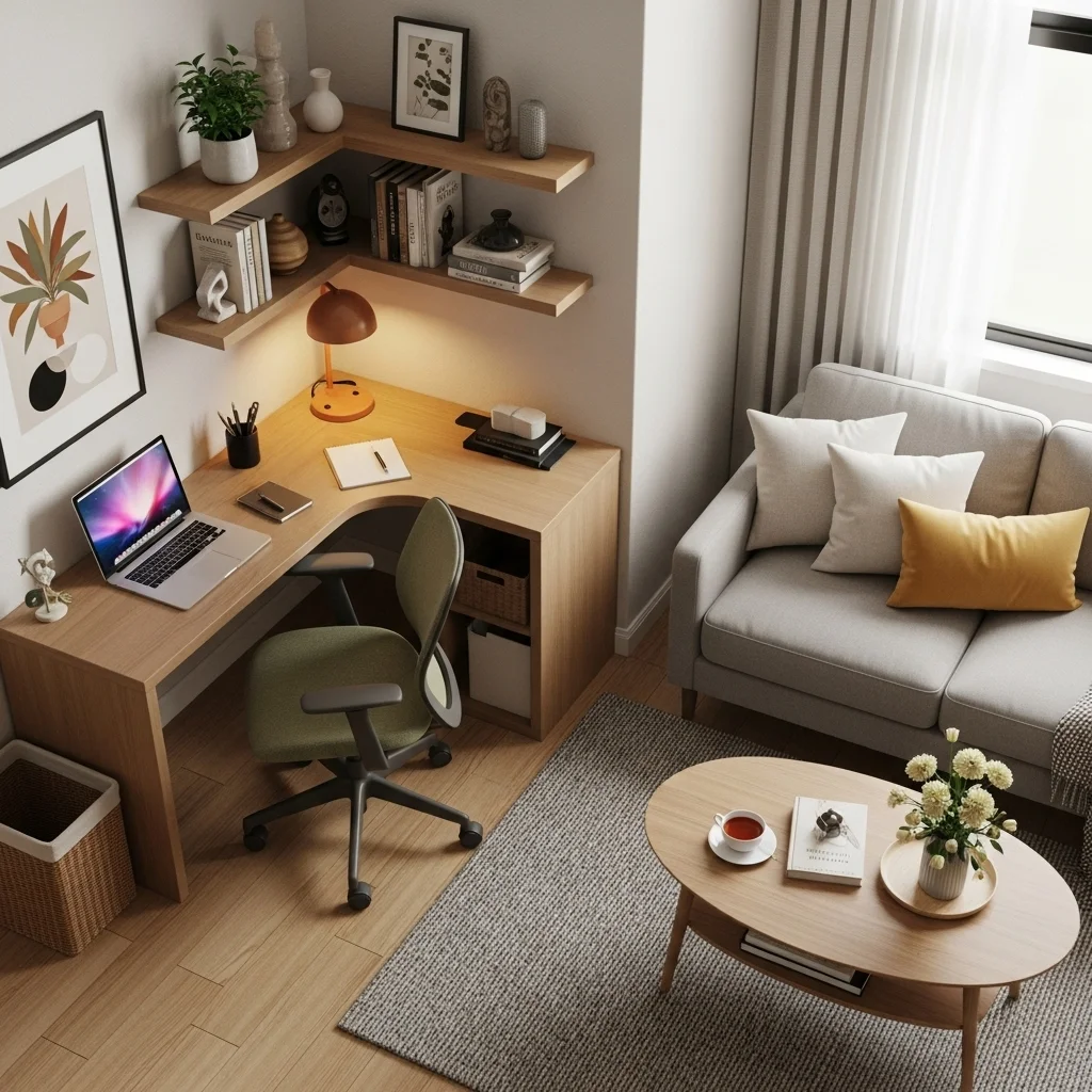  Use a Compact Corner Layout