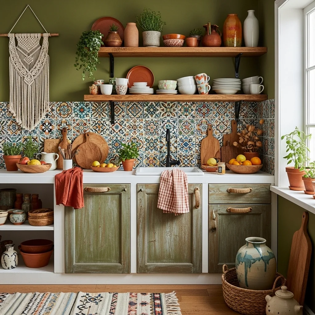 Use a Statement Backsplash