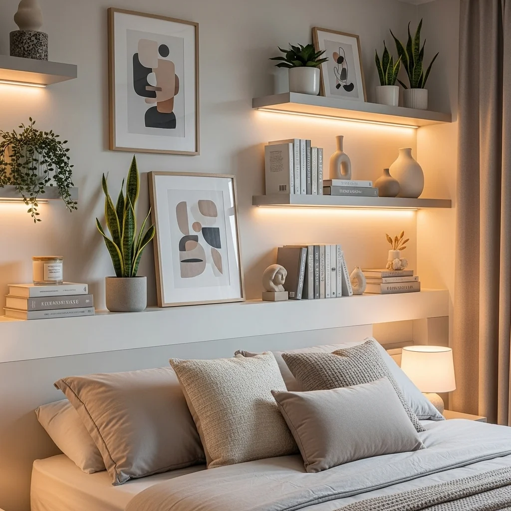  Add Floating Shelves