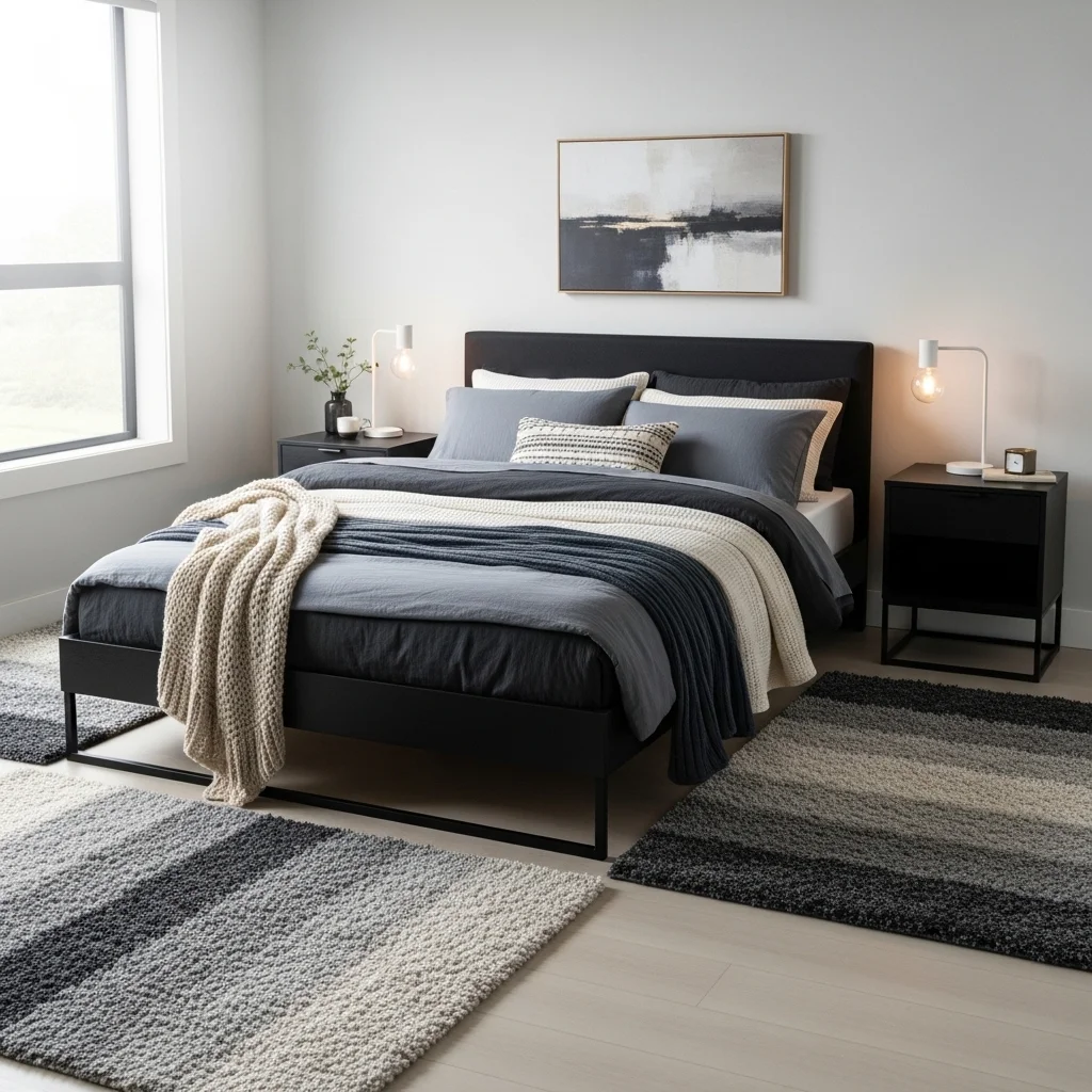  Add Soft Rugs for Warmth