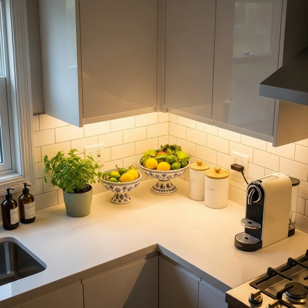 Add Under-Cabinet Lighting