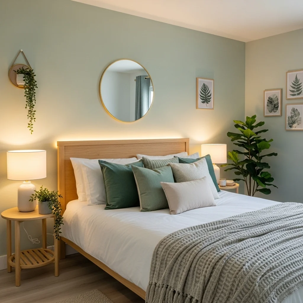 Add White Bedding for Fresh Contrast