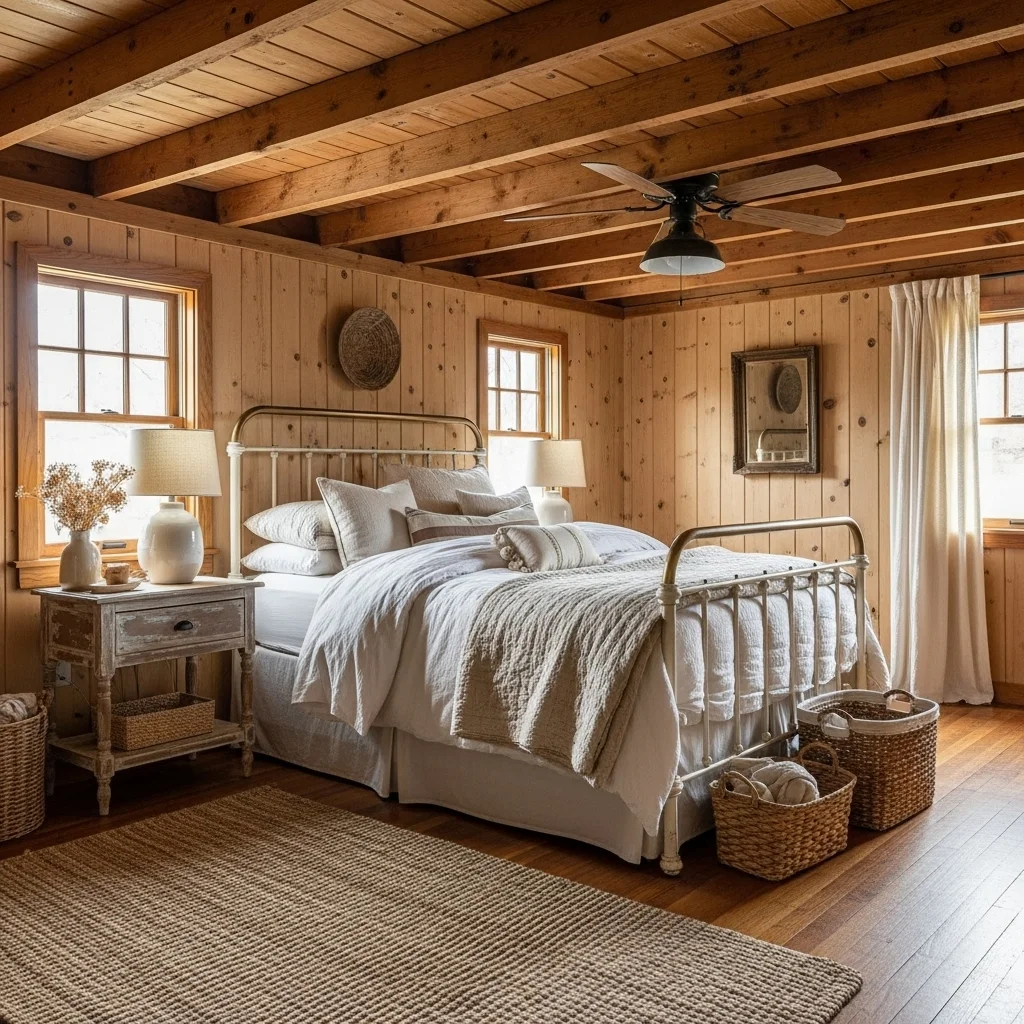 Add Wooden Beams or Paneling