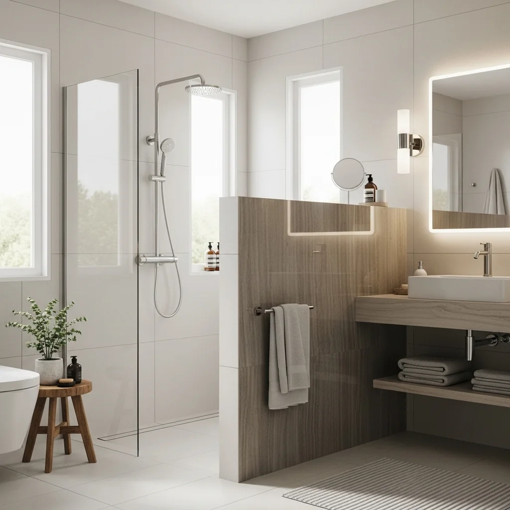 Add a Half Wall for Privacy