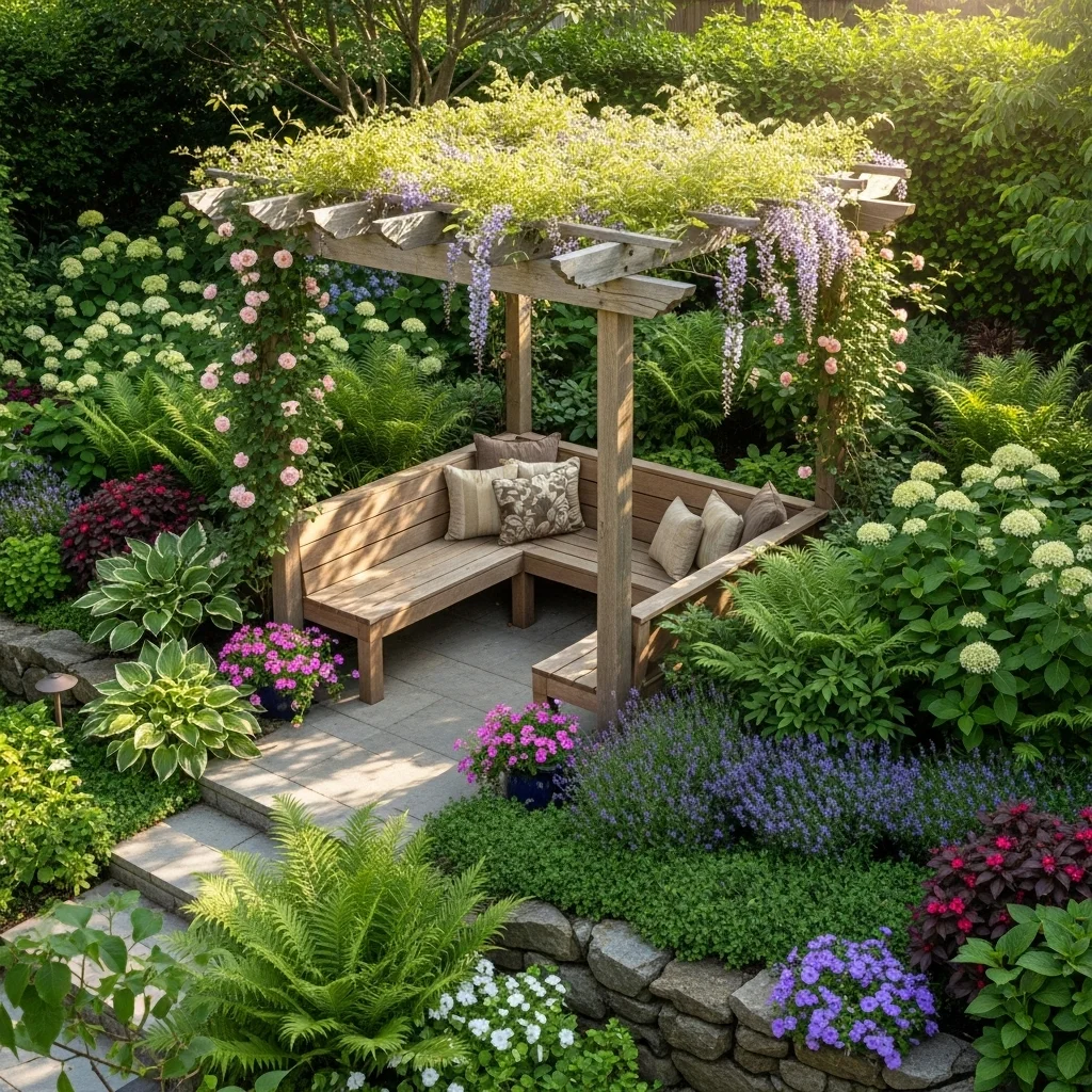 Add a Hillside Seating Nook