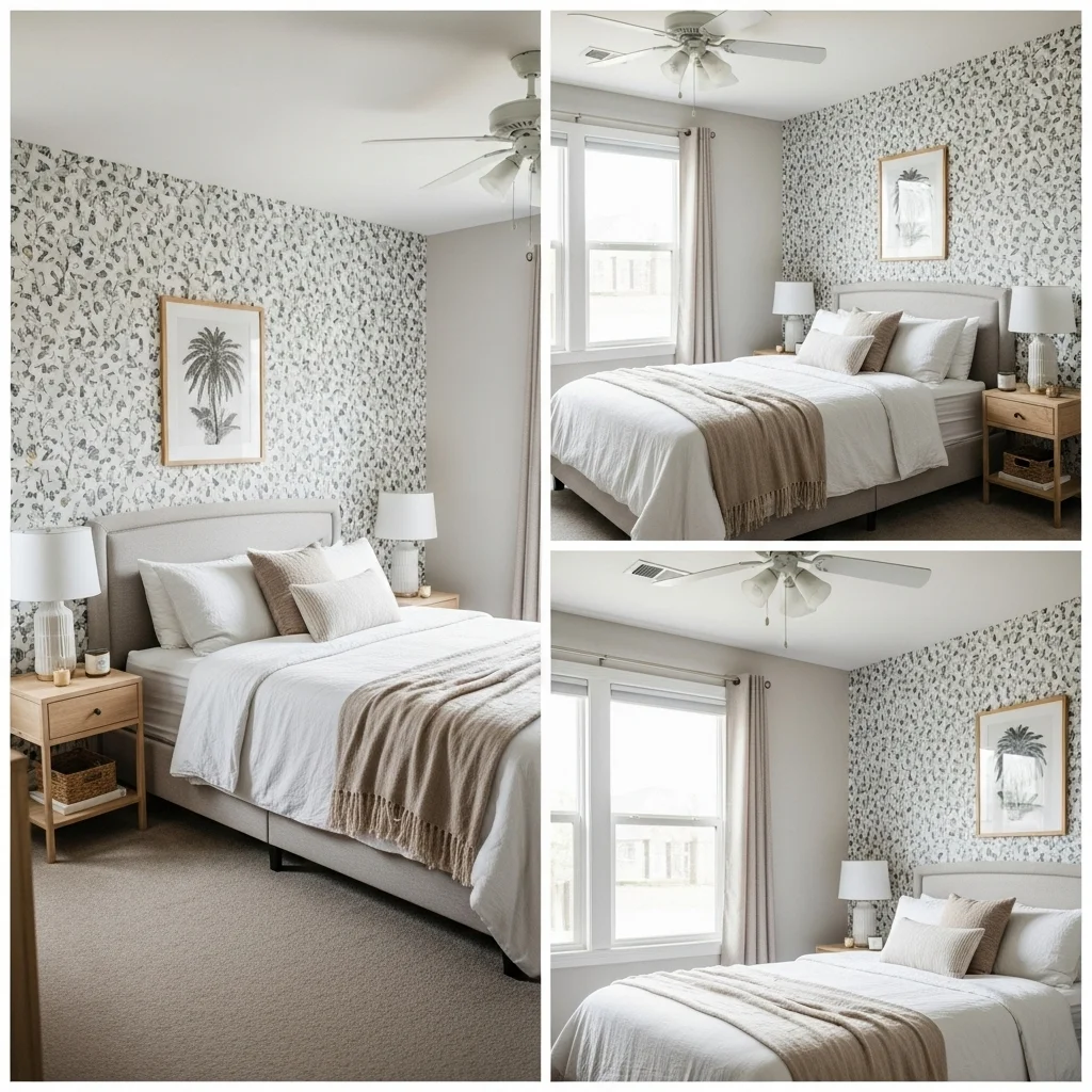 Add a Touch of Wallpaper or Wall Texture