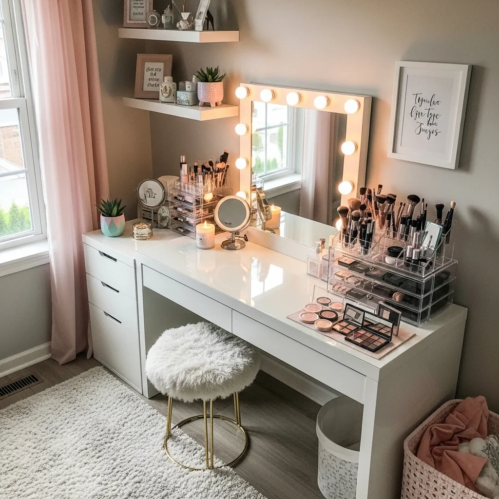 Add a Vanity or Beauty Station