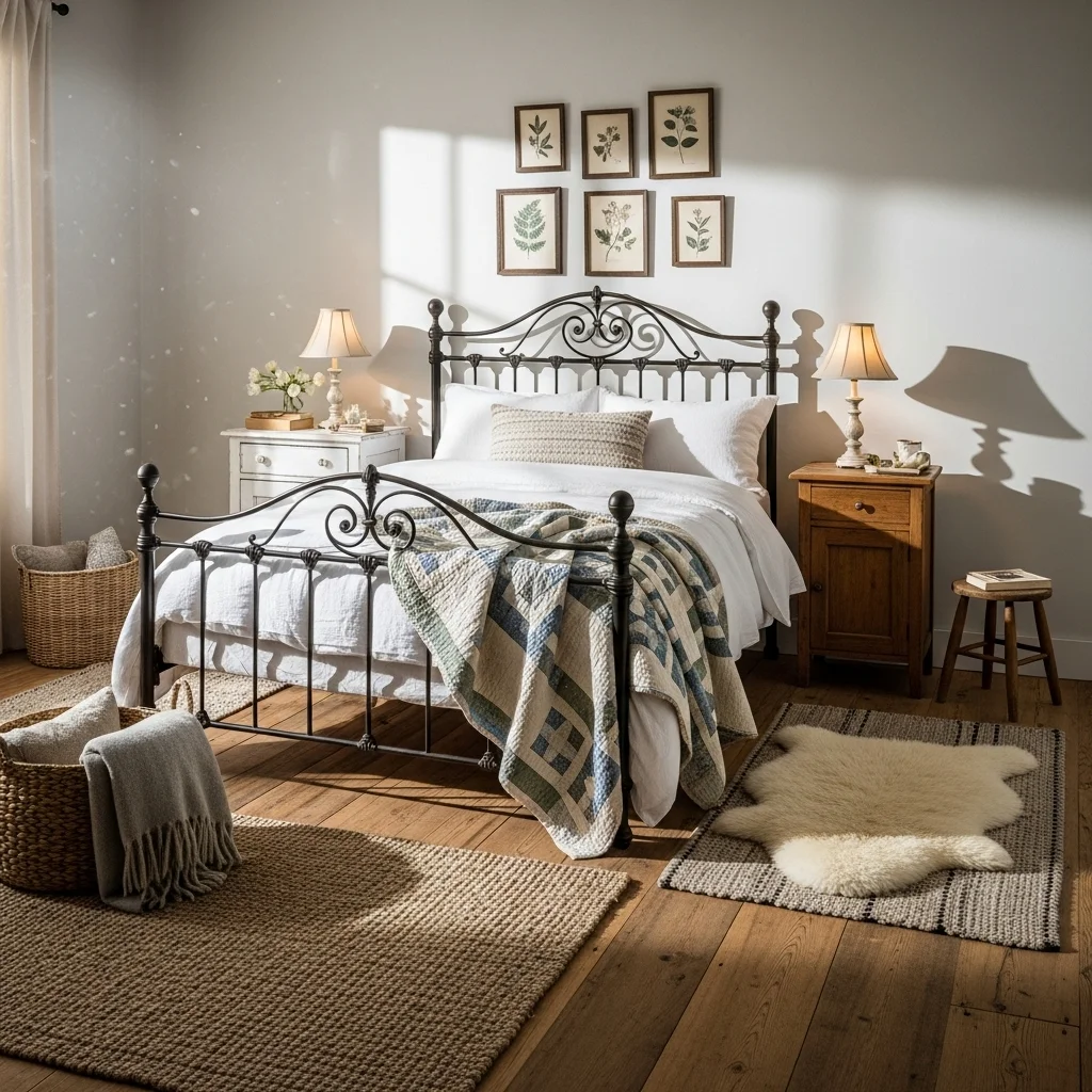 Add a Vintage Bed Frame