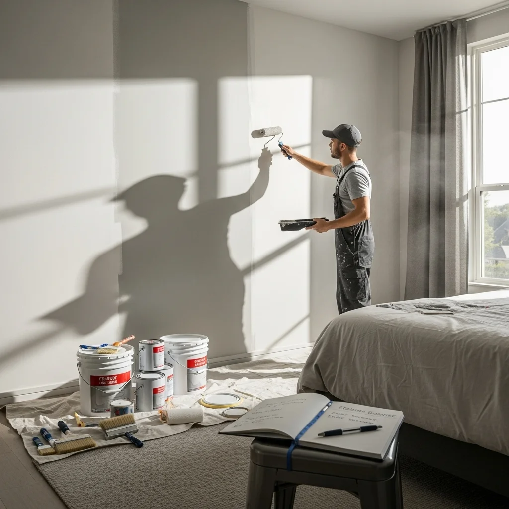 Average Cost to Paint a Bedroom